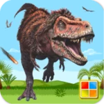 dino world : dino cards 2 android application logo